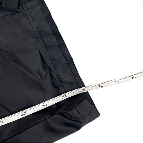 Adidas Black 7/8 Satin Wide Leg Drawcord Athleisure Pants Size Small - Picture 12 of 12